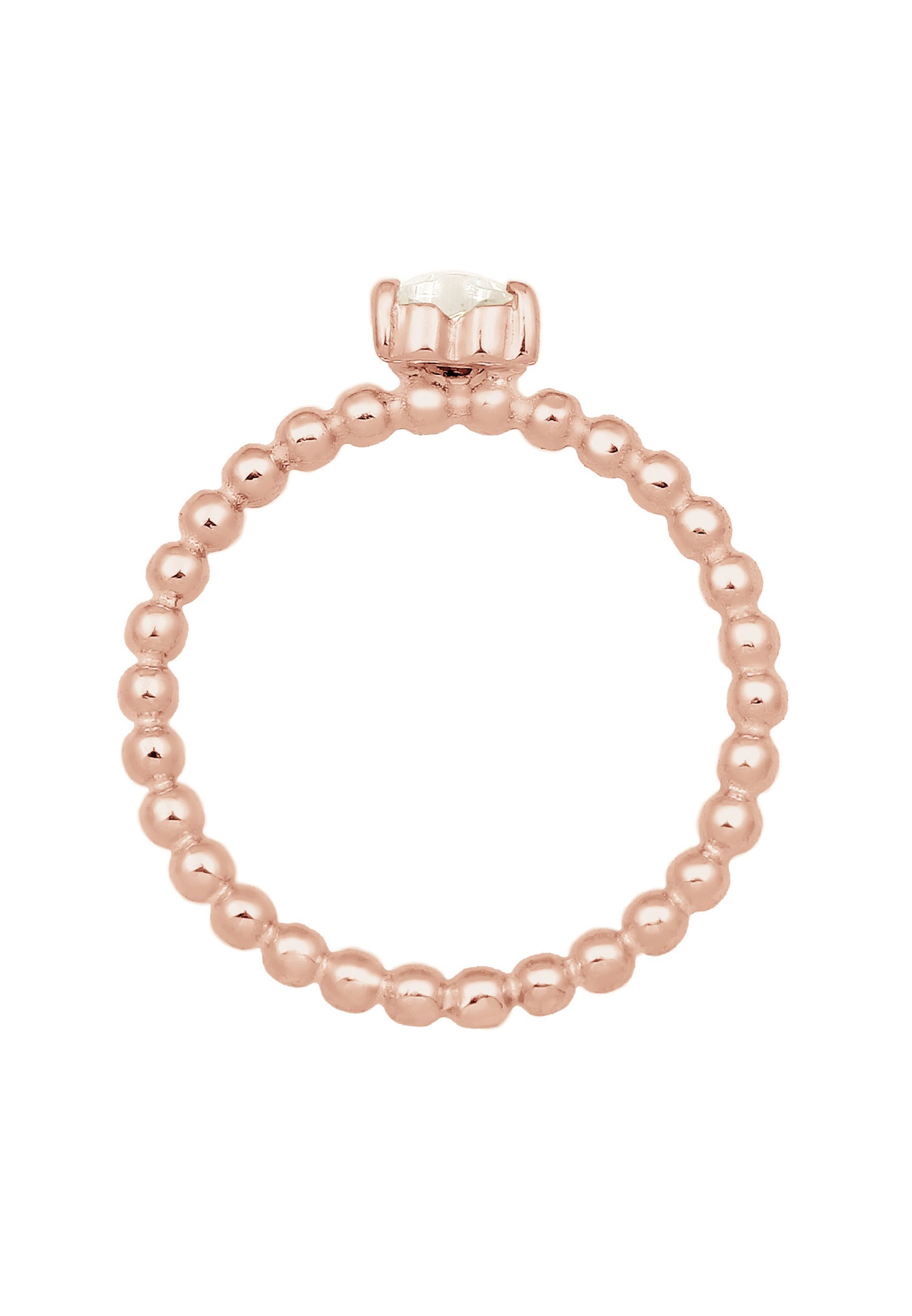 Elli Fiançailles Zircone Bague Femme - (925/1000) Argent