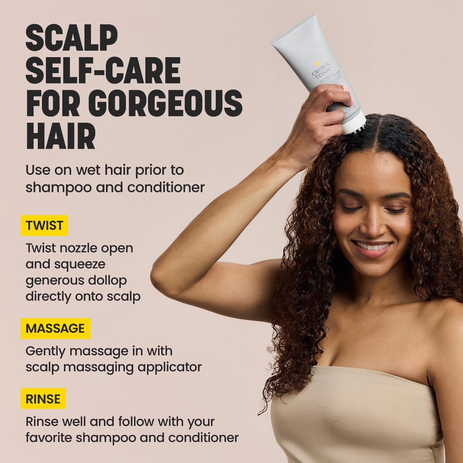 drybar Crown Tonic šampon za uravnavanje lasišča – 177 ml