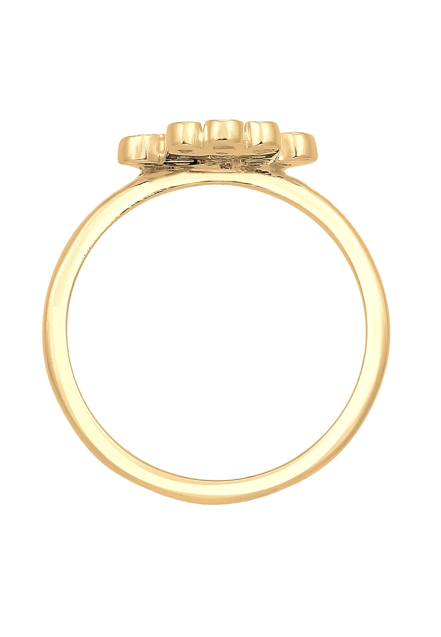 Elli La Main Hamsa Karma Cristaux Zircone Bague Femme - (925/1000) Argent
