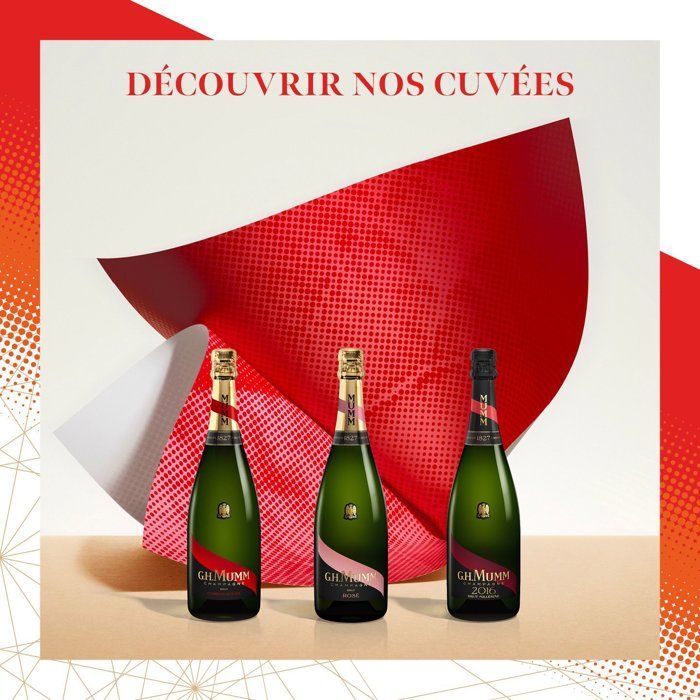 Champagne Mumm Rosé - 75 cl x 6