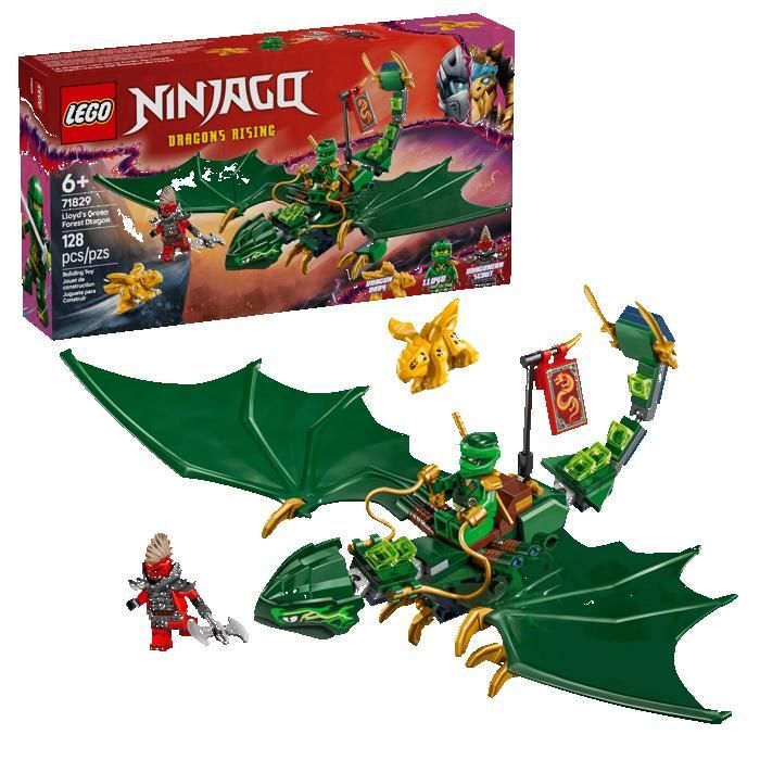 LEGO ninjago 71829 Le dragon vert de la forêt de Lloyd Cadeaux Jouets Objets de collection 6+