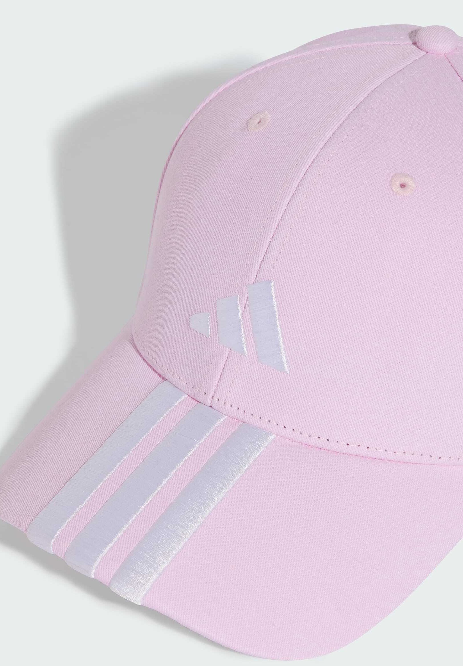 adidas Sportswear STRIPES NEW LOGO BASEBALL - Czapka - przezroczysta różowo-biała