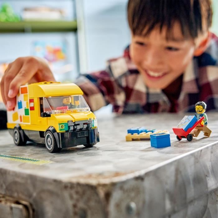 LEGO City 60500 Le Van LEGO - Jeu de Construction pour Garçon ou Fille dès 6 ans - Cadeau
