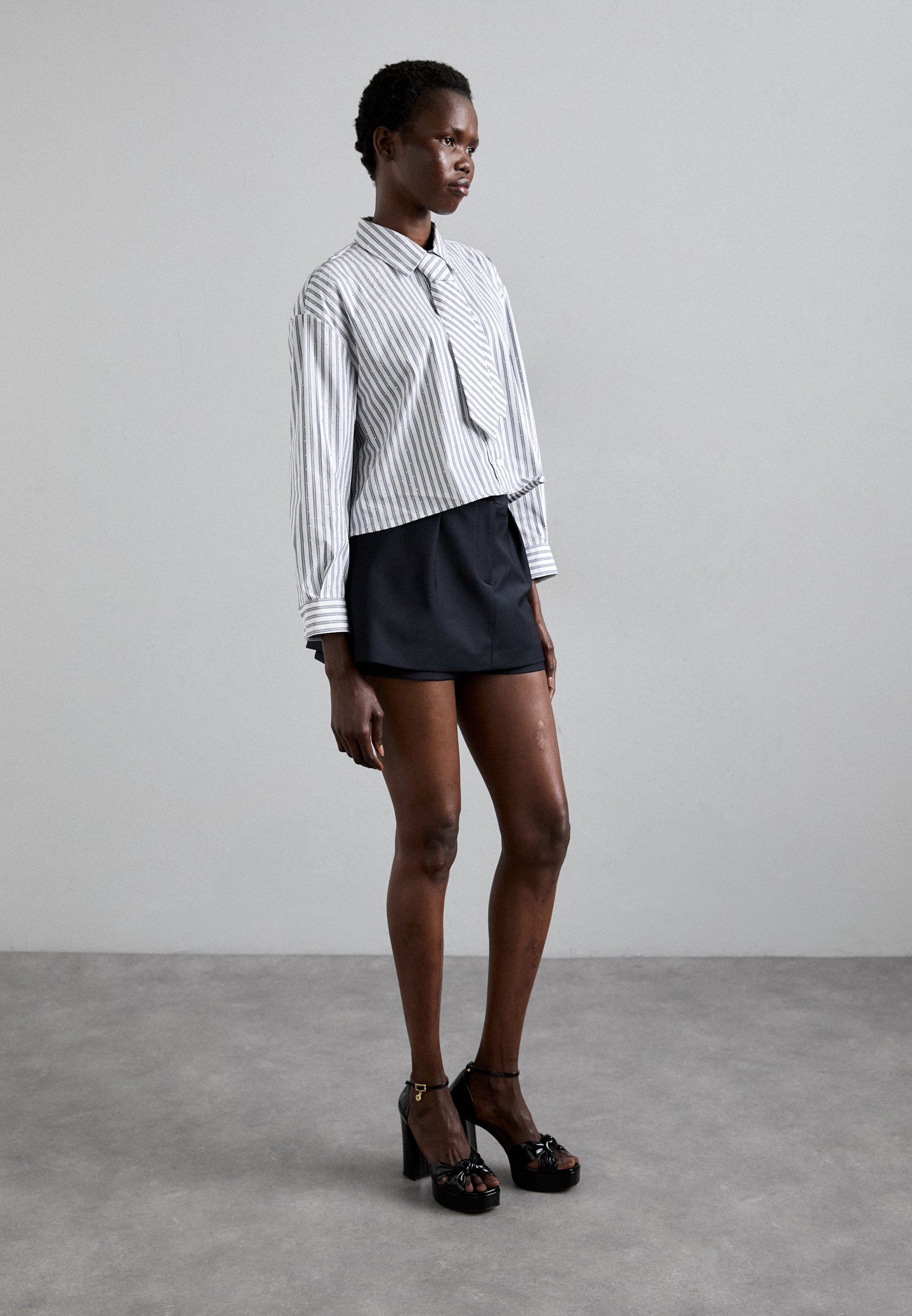 Maje CIBACKY - Button-down blouse - gebroken wit