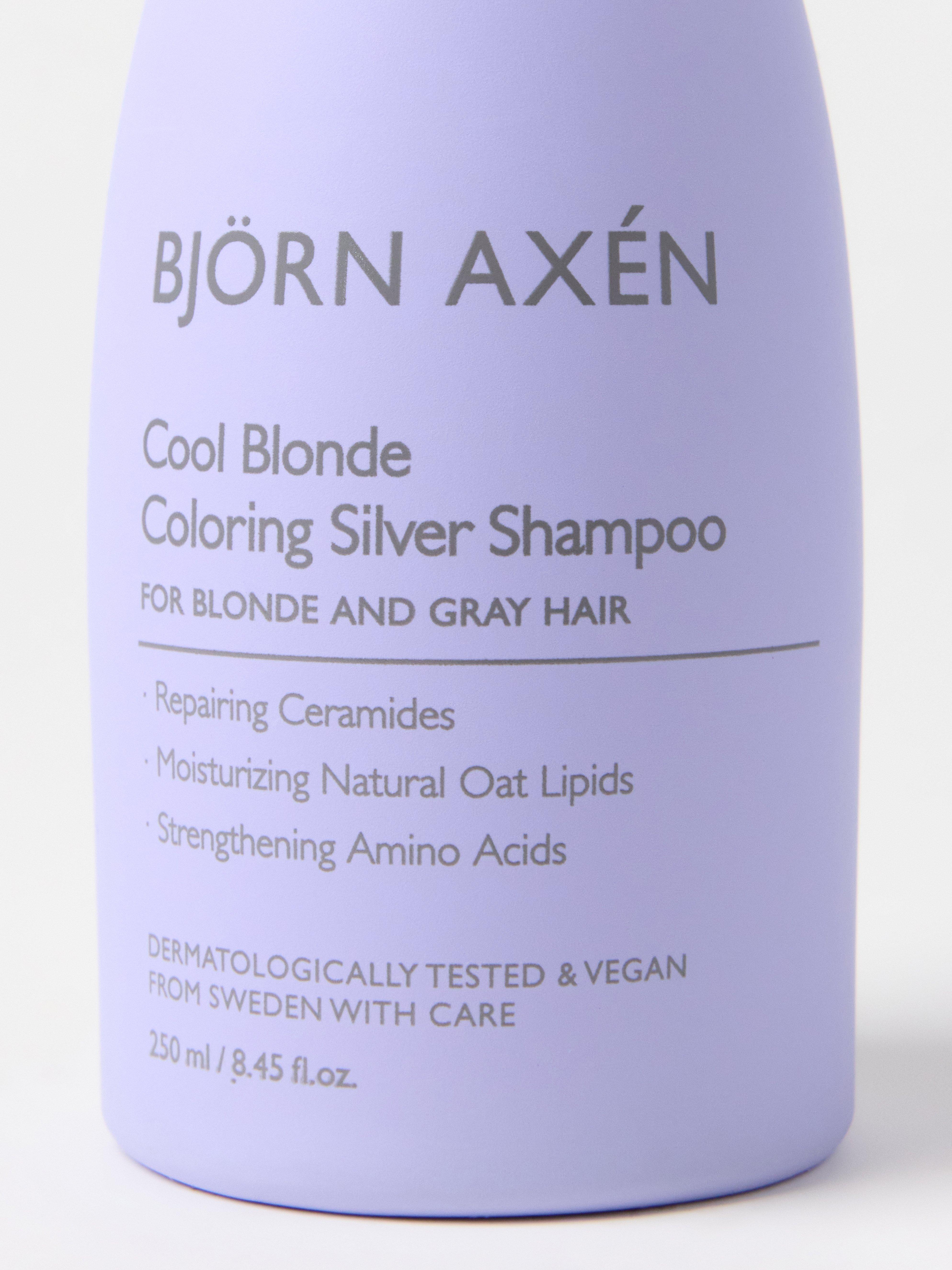 Björn Axén Șampon argintiu colorant blond rece Fără culoare