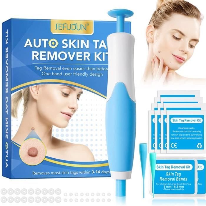 Tratamiento 2 en 1 para verrugas cutáneas, kit para eliminar verrugas cutáneas, lápiz removedor para rostro, cuello, dedos y cuerpo.