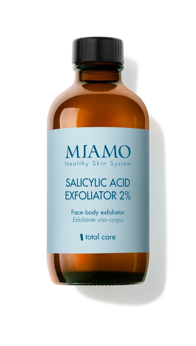 MIAMO Miamo Total Care piling z glikolno kislino 3,8 % 120 ml piling za obraz in telo