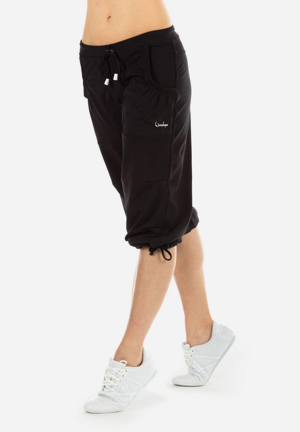 Pantalon de sport 3/4 Winshape - noir