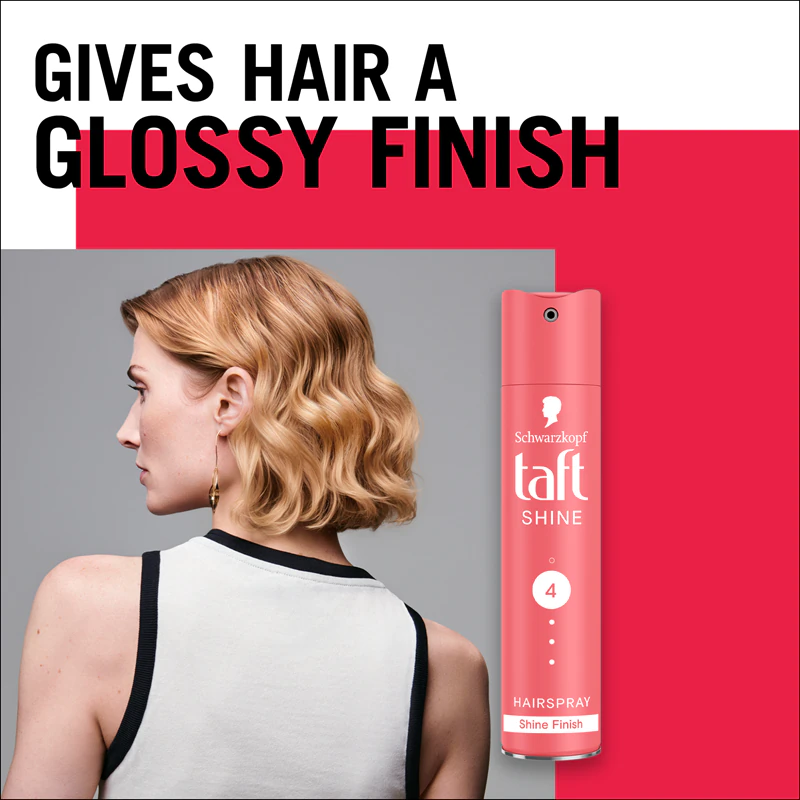 Spray de cabelo Schwarzkopf Taft Shine Strong Hold
