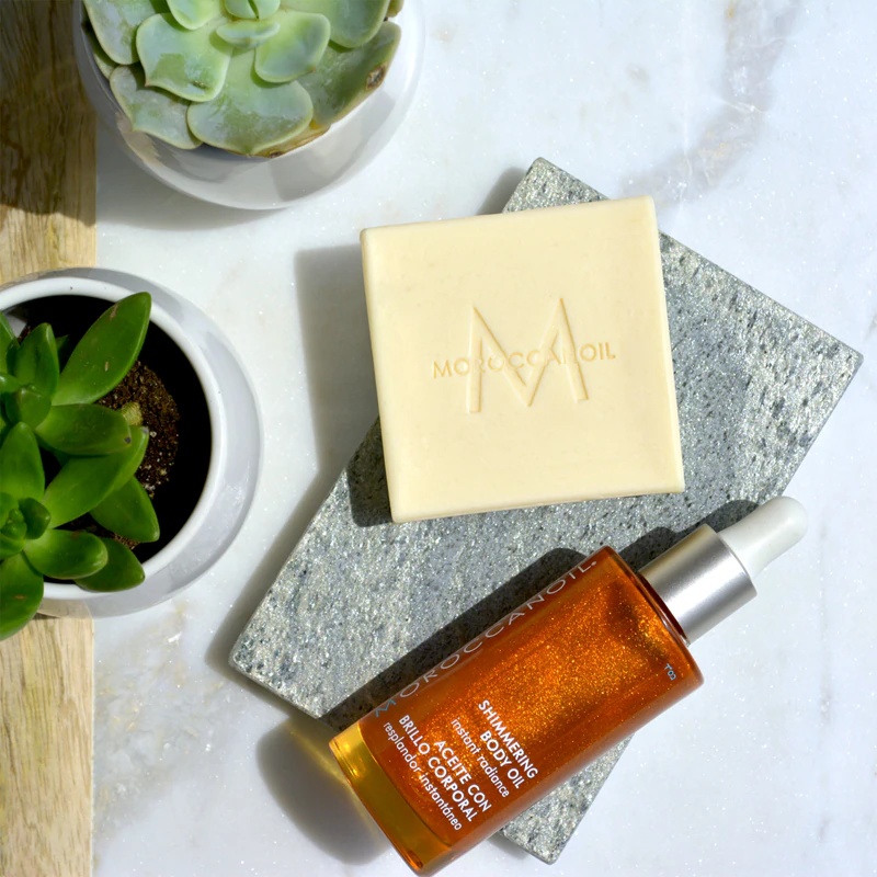 Moroccanoil kūno blizgesio aliejus