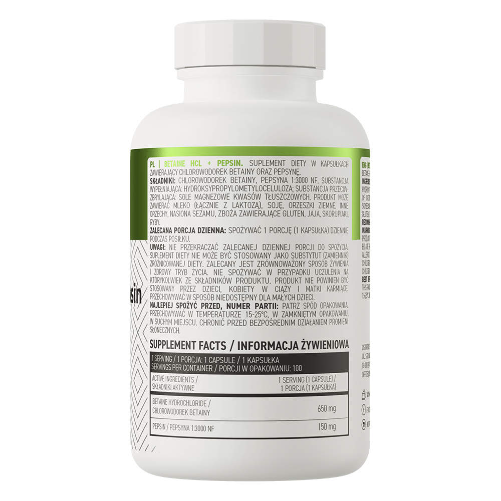 OstroVit Betain HCl + Pepsin