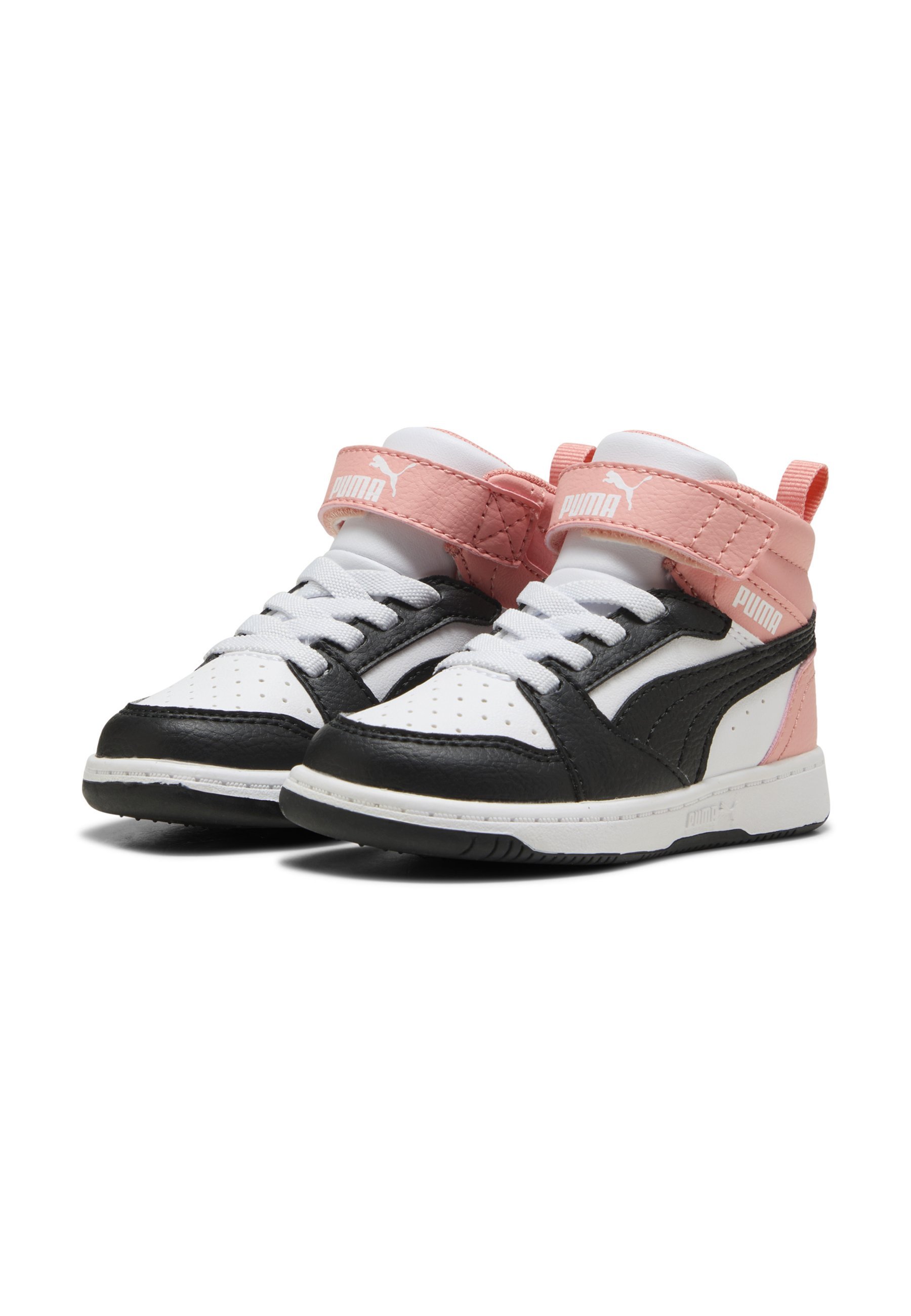 Puma babyschoenen - wit, donkergrijs, roze, fruit