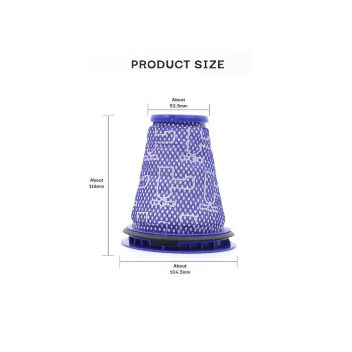 Vorfilter für Dyson Big Ball CY22, CY23, CY24, CY25, CY18 HEPA-Filter-Ersatz für Staubsauger (Staubsaugerzubehör)