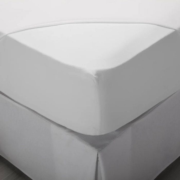 Sábana bajera ajustable 100% algodón Pikolin Home - Suave y transpirable | 150 x 200 cm