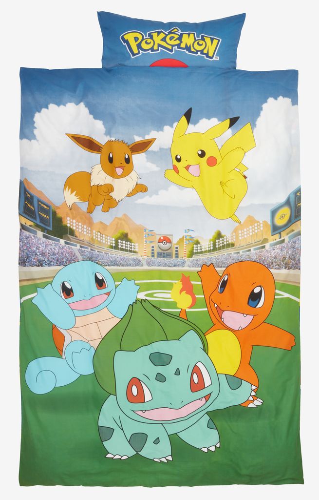 POKEMON posteljina 140x200 plava