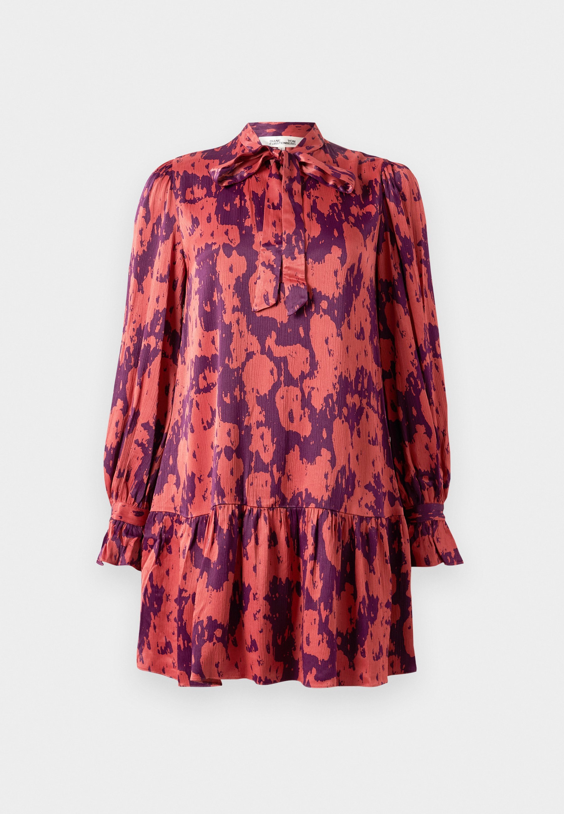 Robe YVONNE de Diane von Furstenberg - Robe de jour - rouge foncé