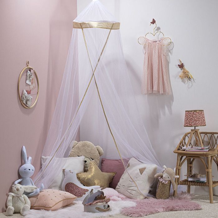 Table de chevet enfant rotin H56cm - Atmosphera Créateur d'intérieur