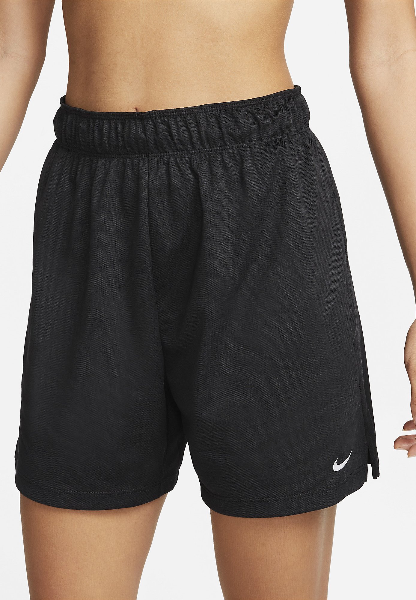 Nike Performance ATTACK SHORT - Sportshorts - zwart/wit/reflecterend zilver