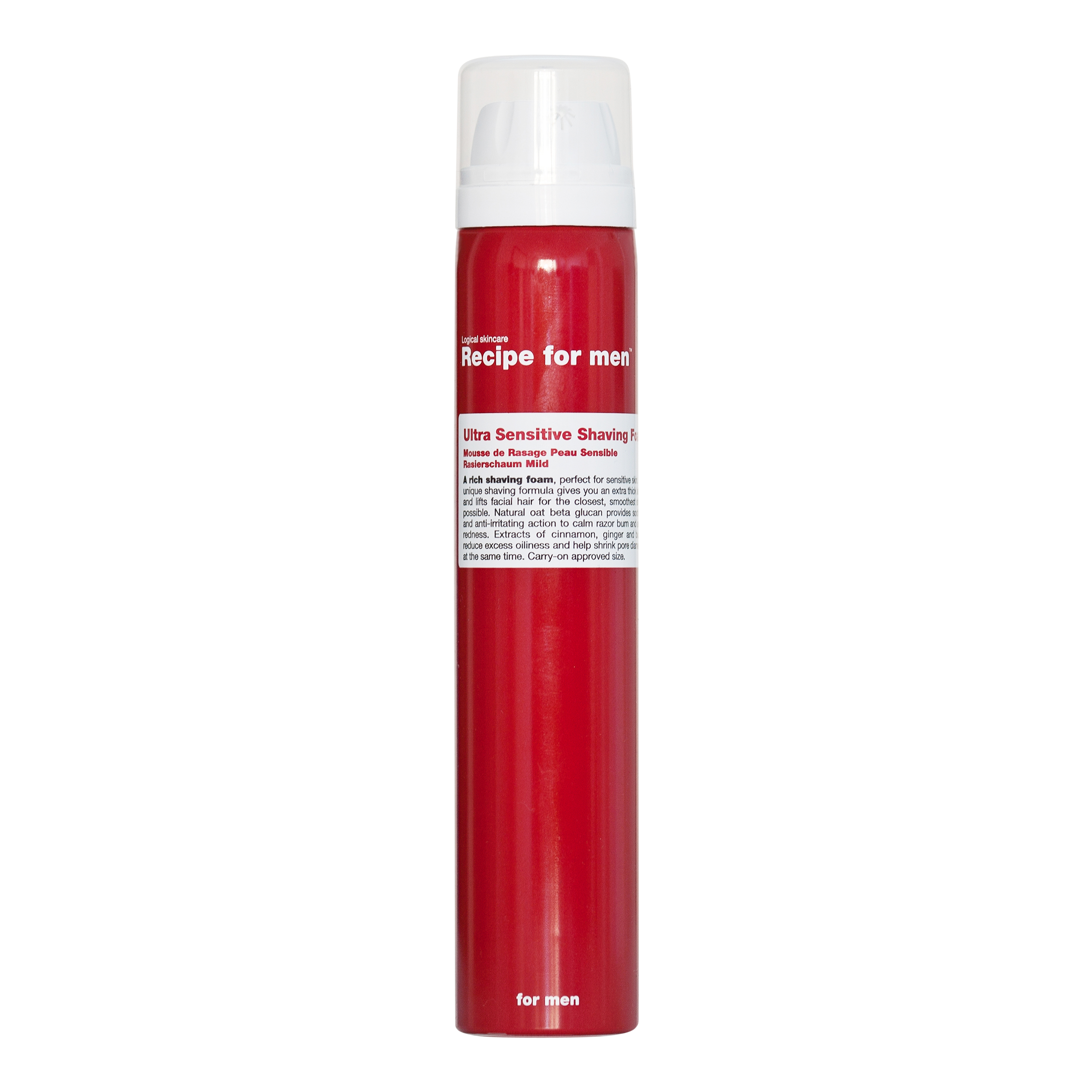 Ultra Sensitive borotvahab 100 ml - Recept férfiaknak