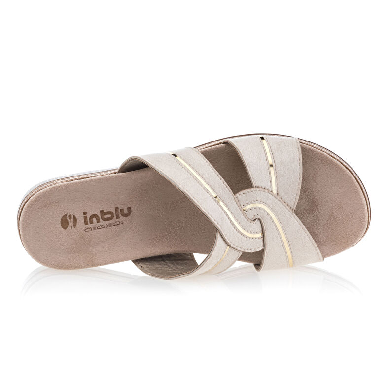 Beige Women's Mules/Clogs