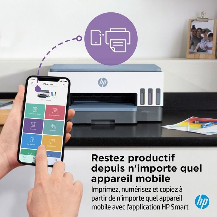 Imprimante multifonction HP Smart Tank 7006
