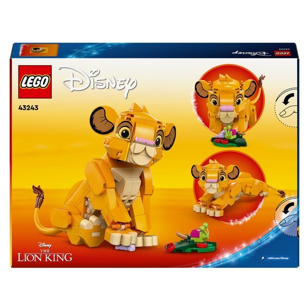 LEGO Disney 43243 Simba a mláďa levieho kráľa