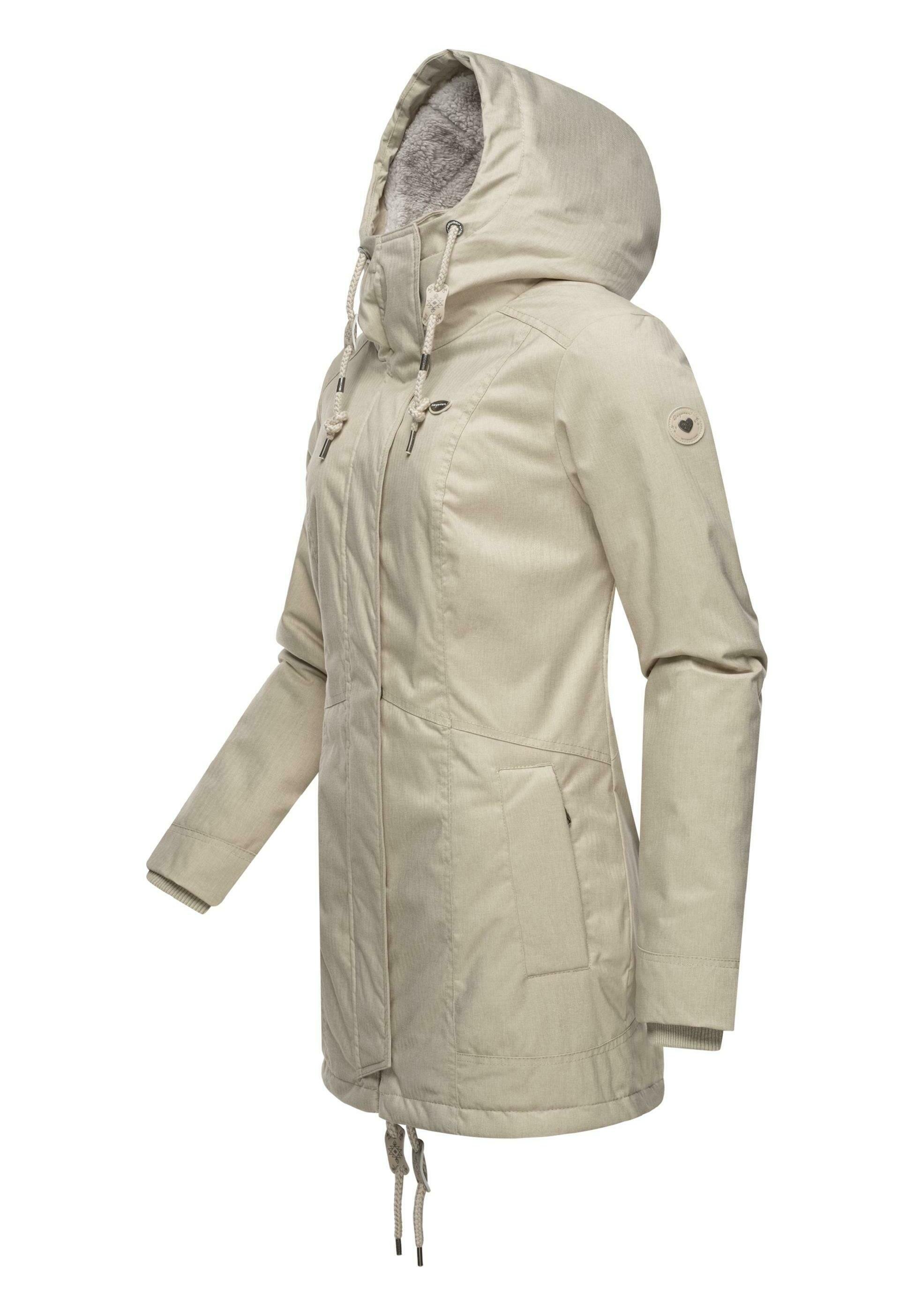 Ragwear TUNNED - Manteau d'hiver - couleur os