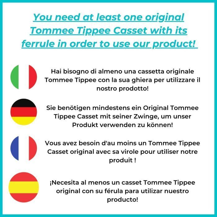 Refis - [Compatível com Tommee Tippee Sangenic Tec, Simplee Sangenic e Twist & Click] - Refis XXL - Tratamento para Controle de Odores