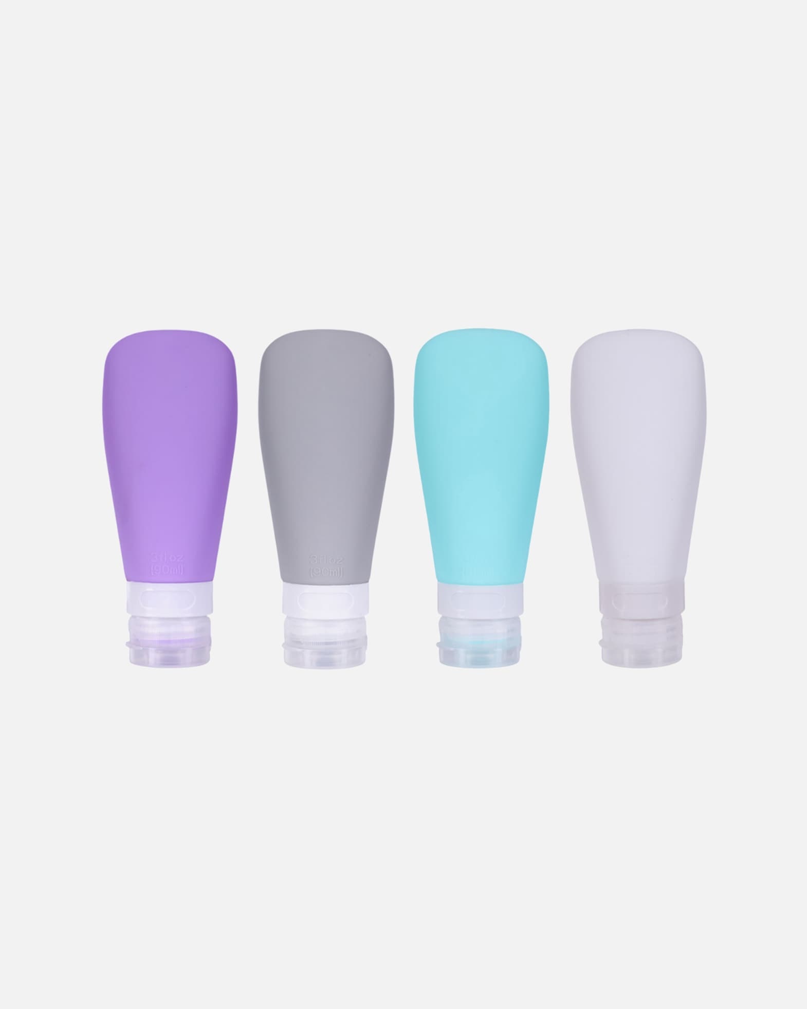 UNIQ putni set silikonskih bočica za višekratnu upotrebu – 90 ml