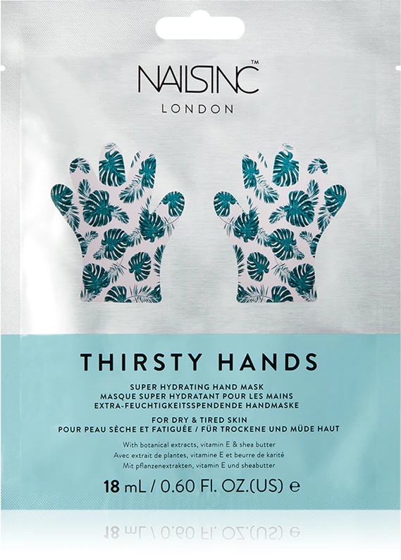 Vlažilna maska za roke Nails Inc. Thirsty Hands