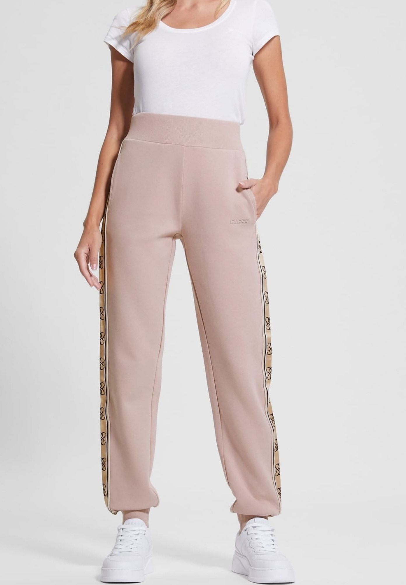 Guess BRITNEY JOGGER - Trainingsbroek - roze