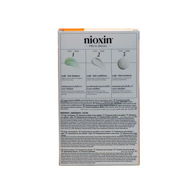 Nioxin Professionals Pack 4 päänahan hoitoaine värjätyille hiuksille, kuiville, vaurioituneille ja oheneville hiuksille, lahjasetti, värjätyille hiuksille, 1 kpl 1 kpl