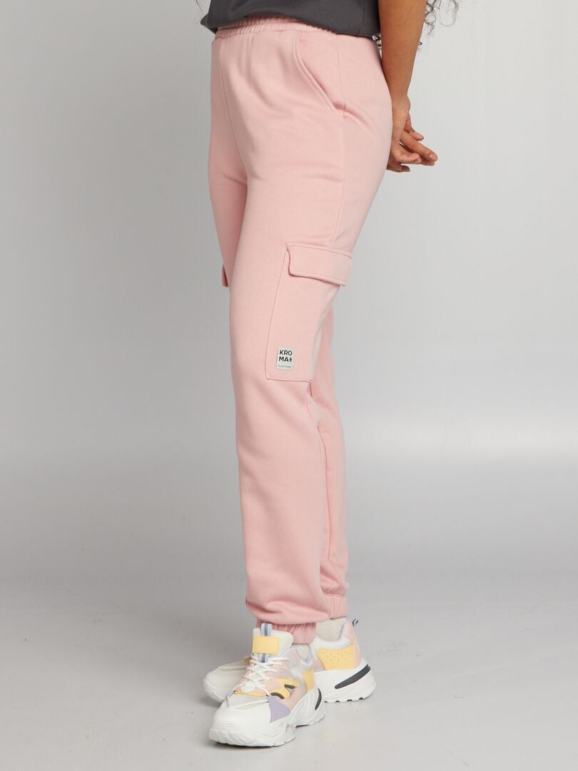 Fleece joggingbroek - ROZE