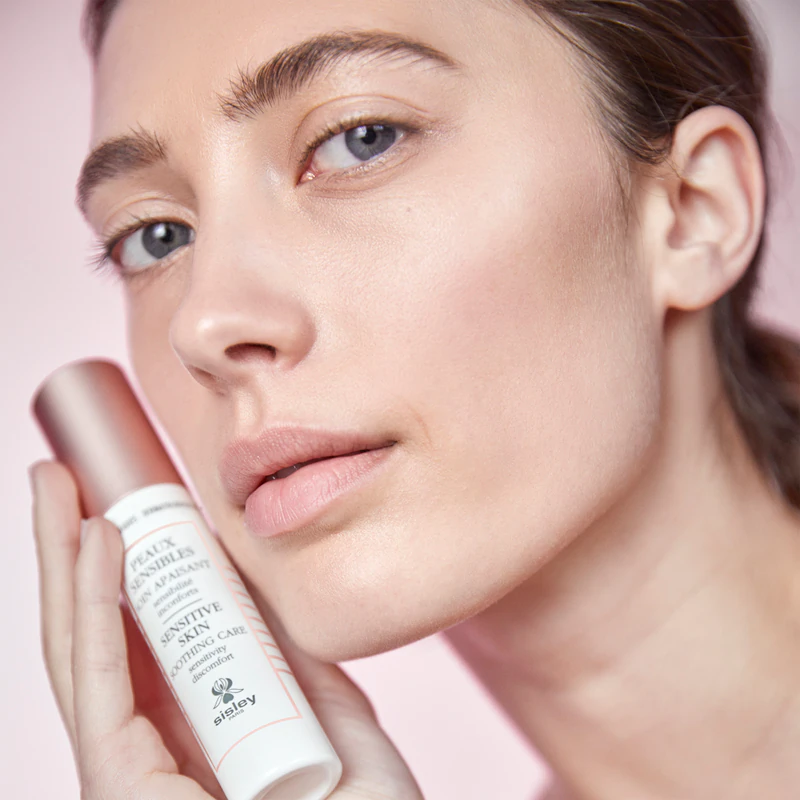 Sisley Sensitive Skin Soothing Care: cuidado calmante para pele sensível.