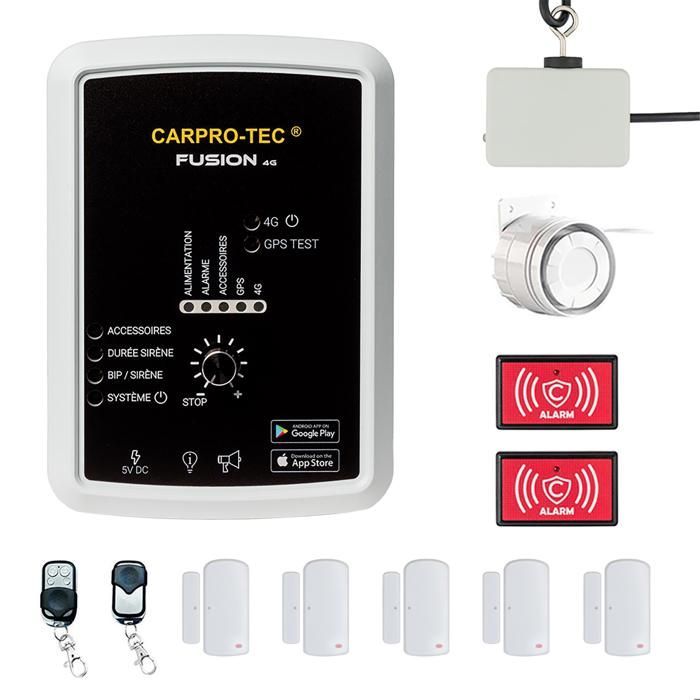 Alarma Fusion 4G LTE : Kit de alarma Vanlife Guard