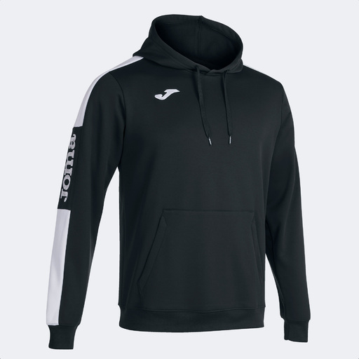 Sudadera Con Capucha Joma Championship Iv Negro Blanco