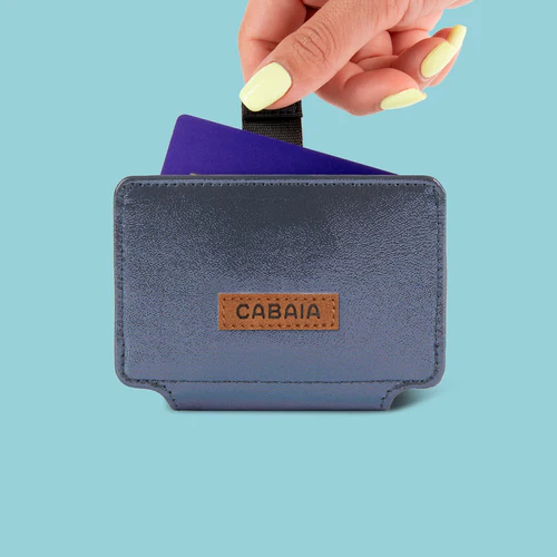 Cabaia Porte-cartes Larissa bleu marine