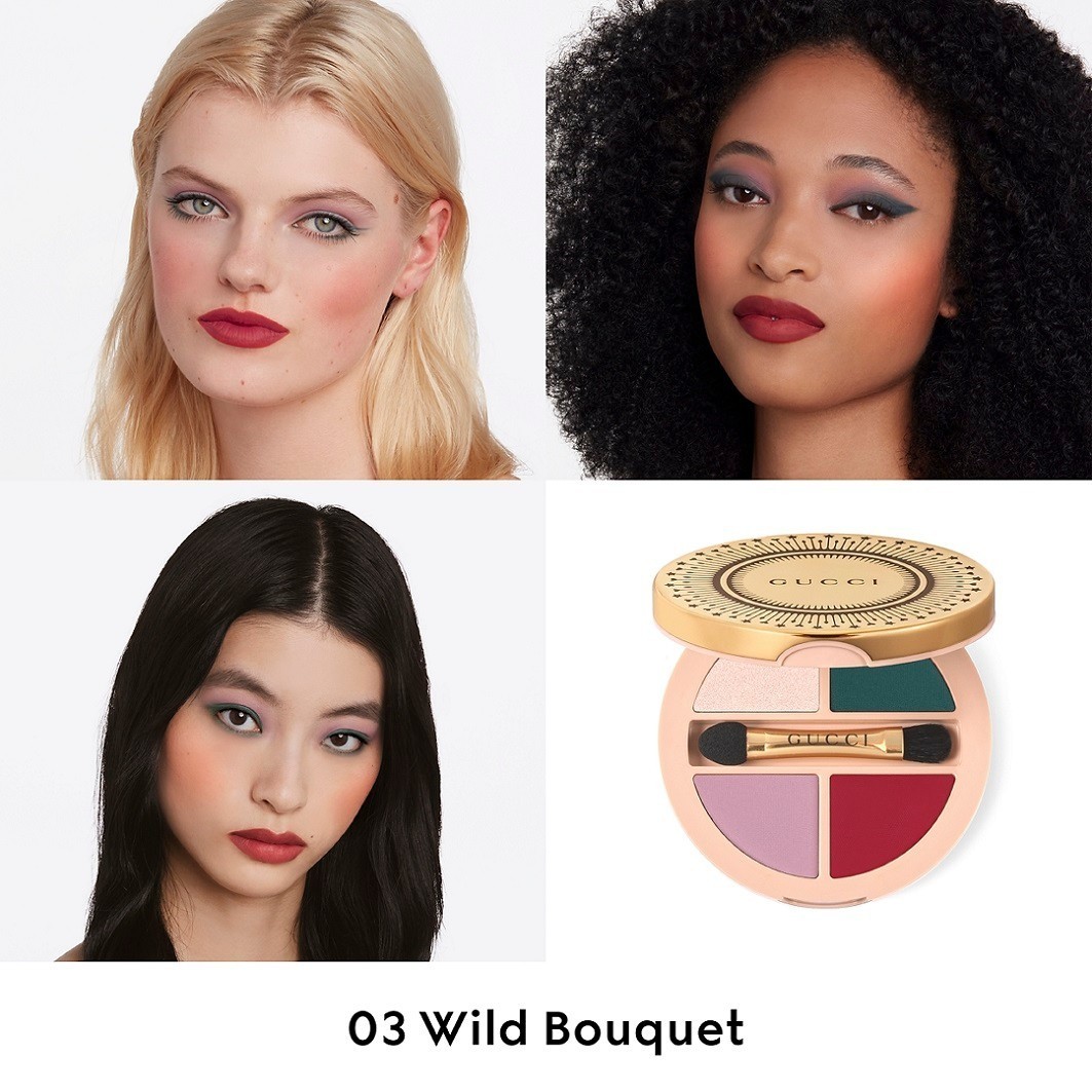 Gucci Eyeshadow Palette de Beauté Quatuor paleta za oči, obraze i usne - 8 g