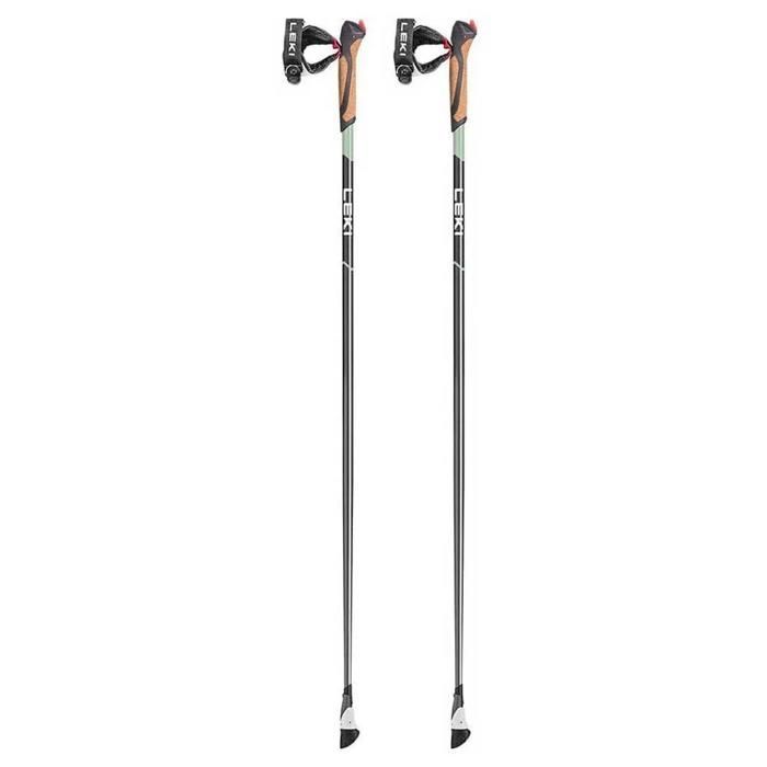Bastões de caminhada nórdica - LEKI - Smart Response - Alumínio - 115 cm - Ponta Smart Tip 2.0