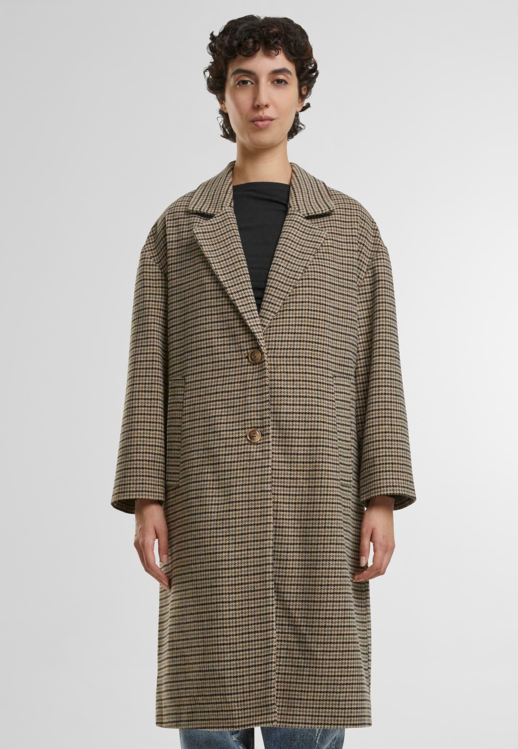 Urban Classics OVERSIZED - Klasyczny płaszcz - unionbeige black
