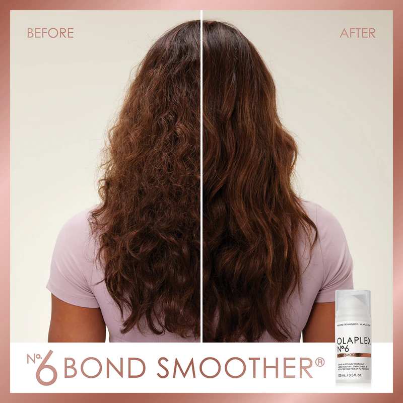 Olaplex N°6 Bond Smoother hydratačný stylingový krém proti krepovateniu vlasov