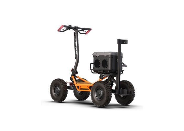 Scooter eléctrico todoterreno de 4 ruedas VEEHOP para personas con movilidad reducida y personas mayores, con motores duales de 3200 W - 60 V 24 Ah.
