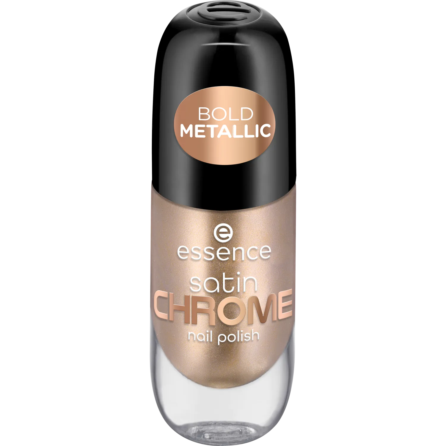Essence Satin Chrome Nail Polish, 01 Robotic Rose