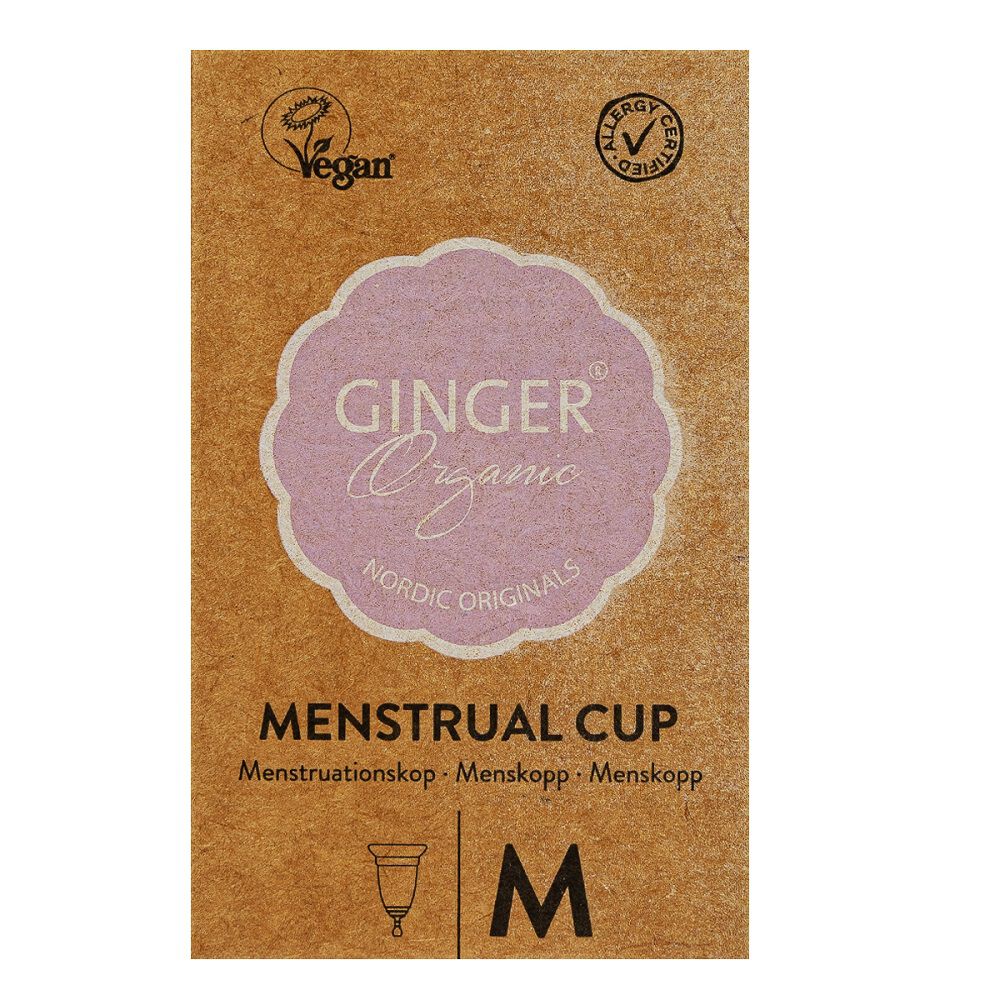 Organska menstrualna čašica s đumbirom