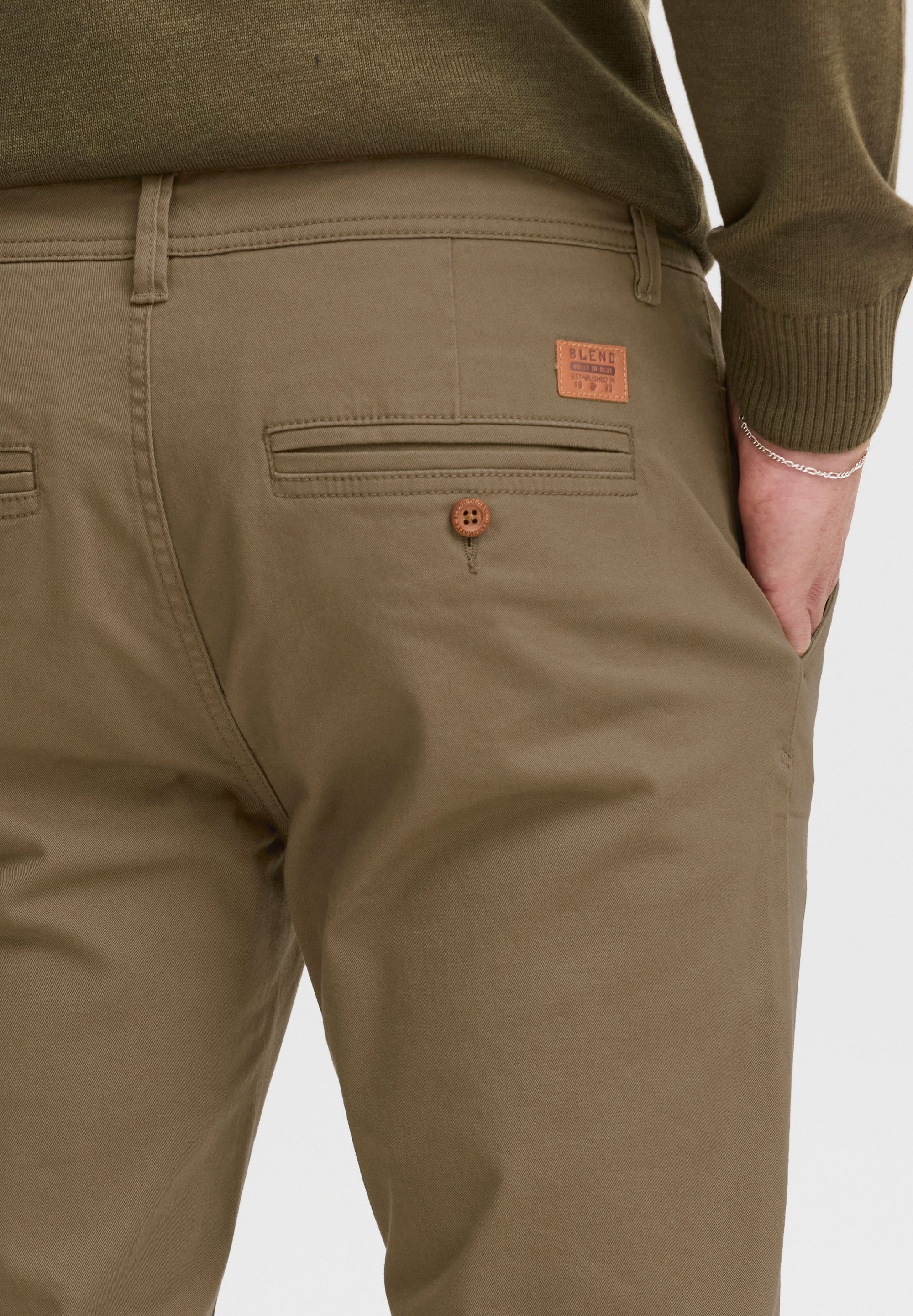 Miscela BHKAINZ REGULARFIT - Chino - marrone mocca