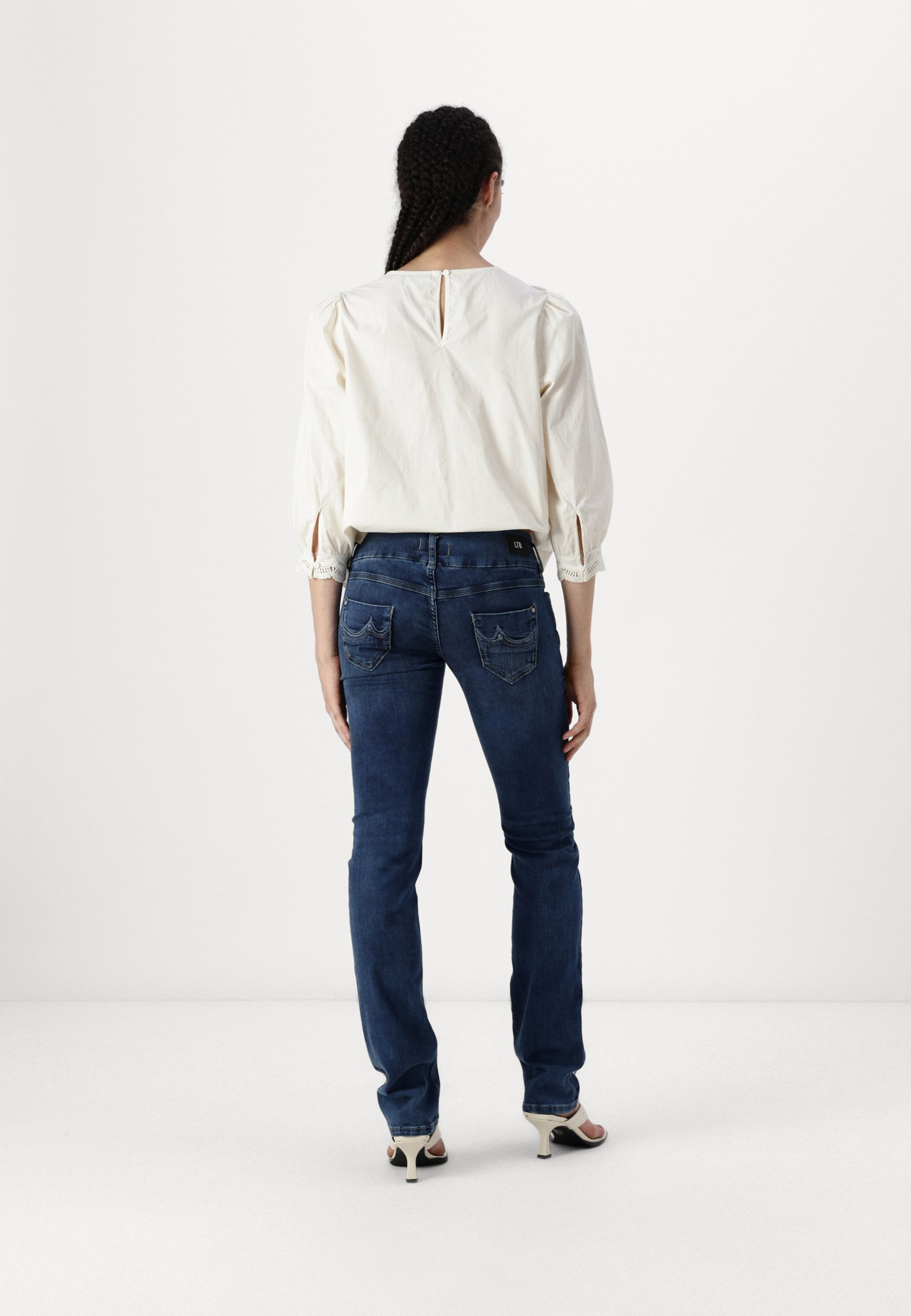 LTB JONQUIL - Rechte jeans - blauwe lapis wassing