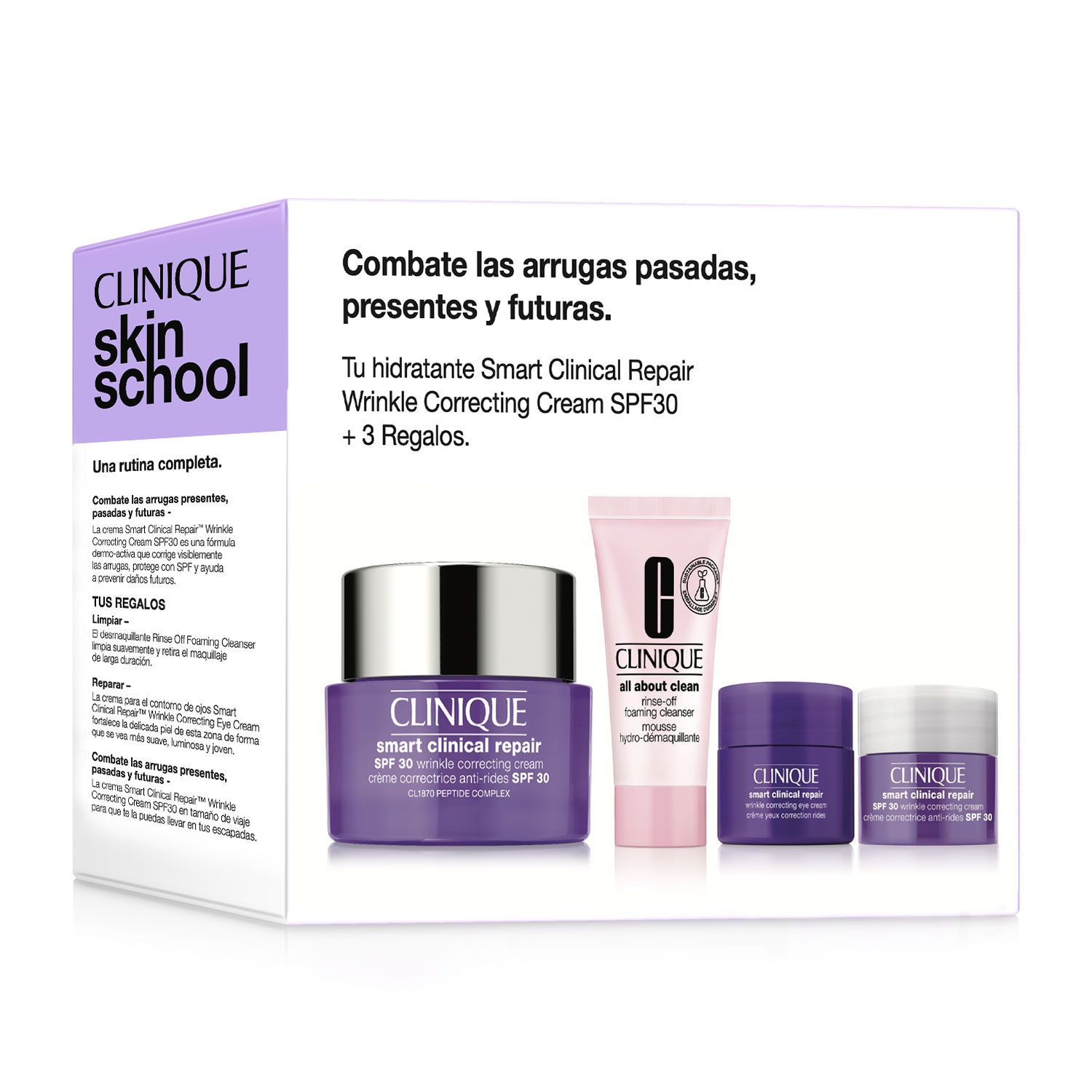 Darčeková sada krému proti vráskam Smart Clinical Repair SPF30 s 3 darčekmi Luxusné darčekové sady