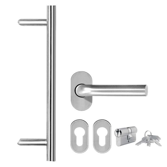 vidaXL Front Door White 98x208 cm