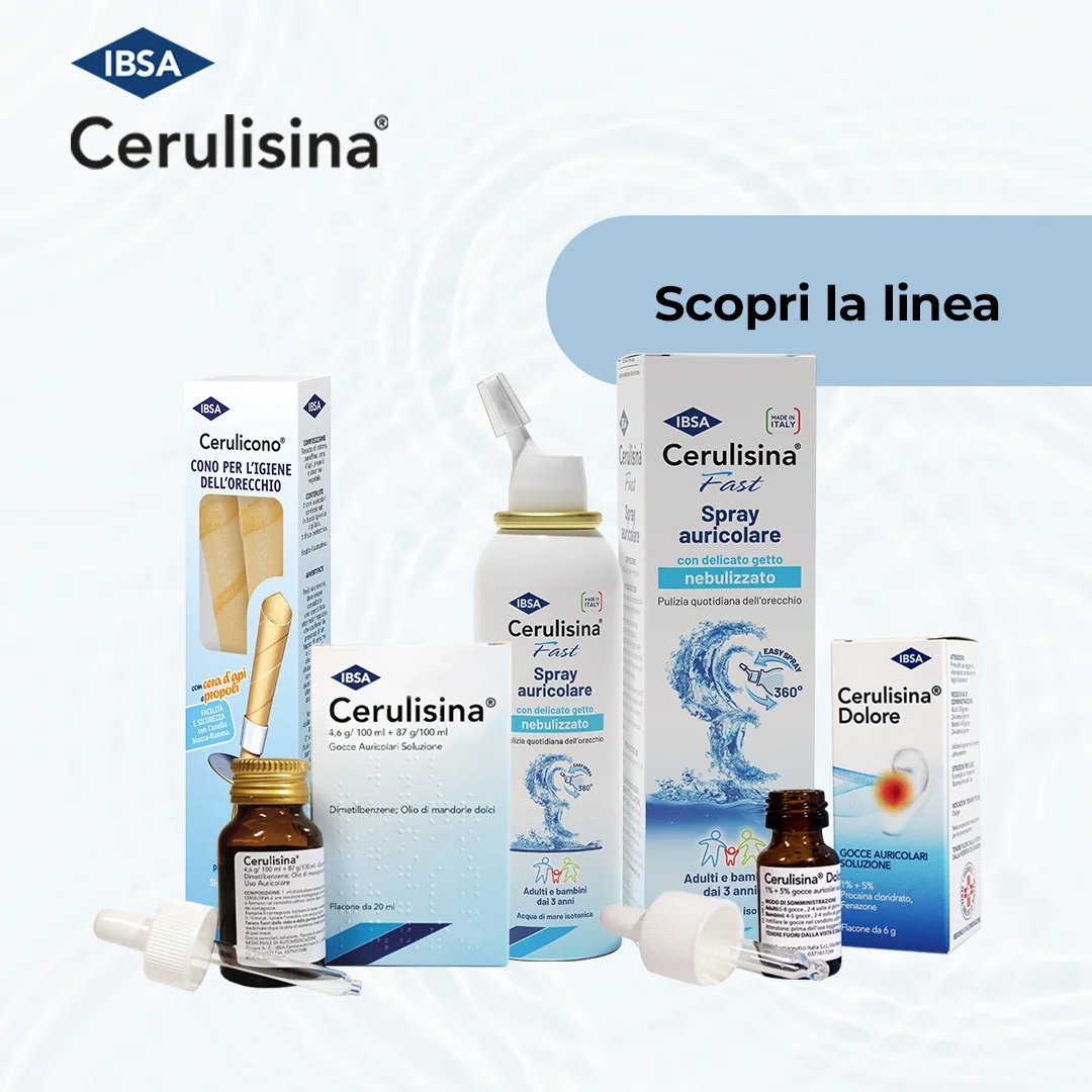 Cono auricular IBSA Cerulicono para 2 conos auriculares