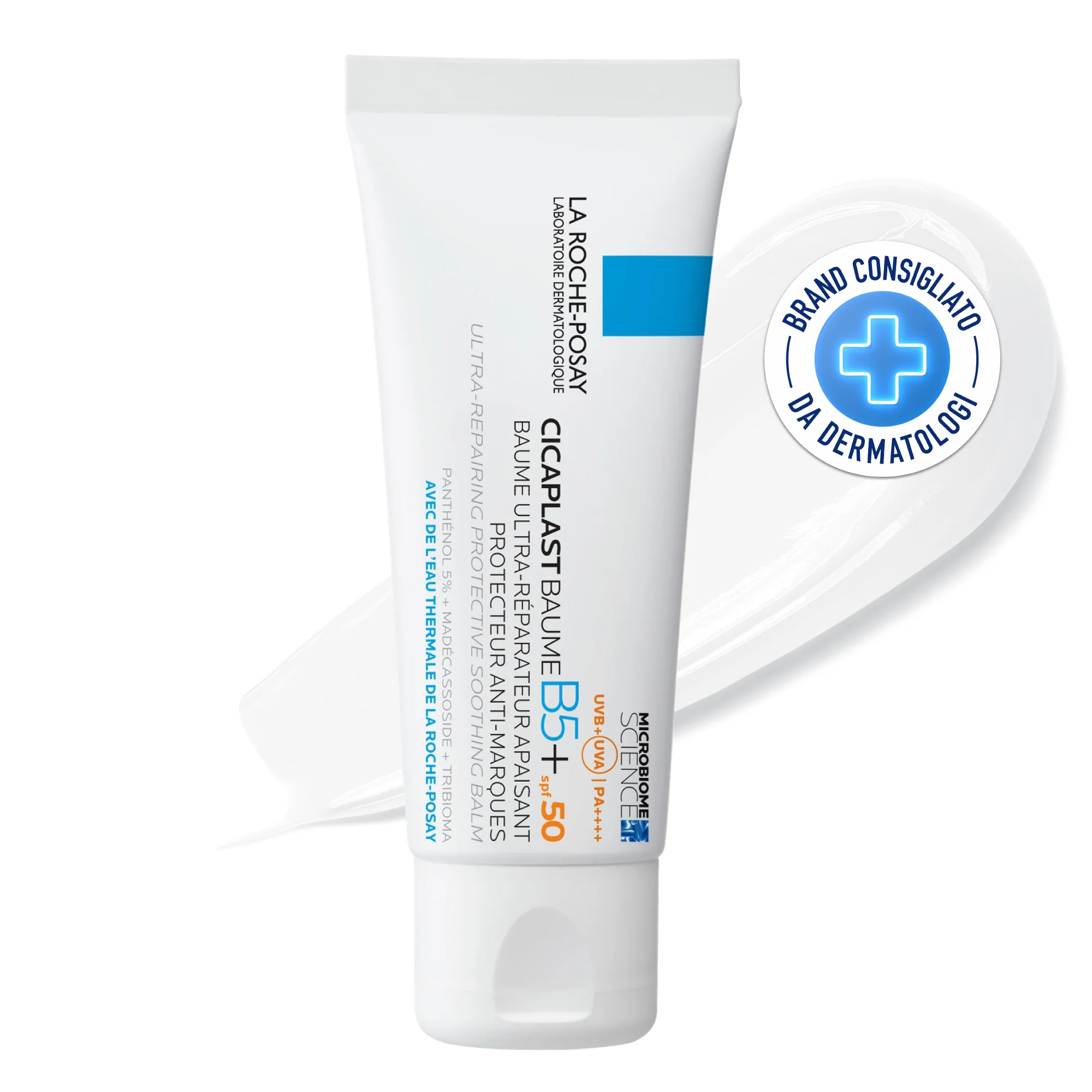 Cicaplast Cicaplast Baume B5+ SPF50 - Crema viso giorno lenitiva, Trattamenti Protettivi, Crema Corpo